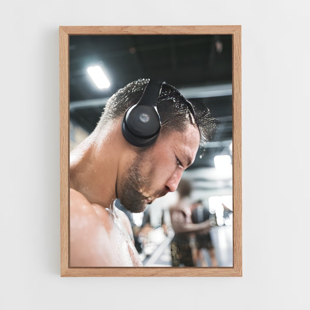 Poster Beats & Muscles – affiche MMA (vue 4)